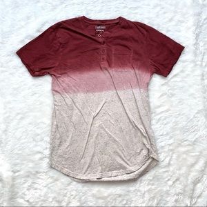 Carbon Longer Length Ombré Shirt